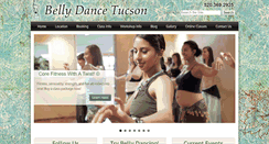 Desktop Screenshot of bellydancetucson.com